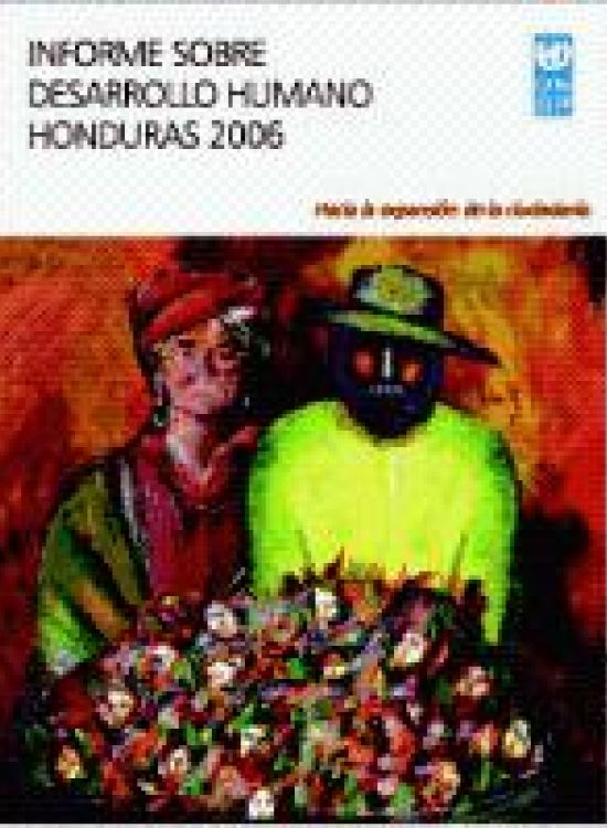 Publication report cover: Informe Nacional sobre Desarrollo Humano 2006