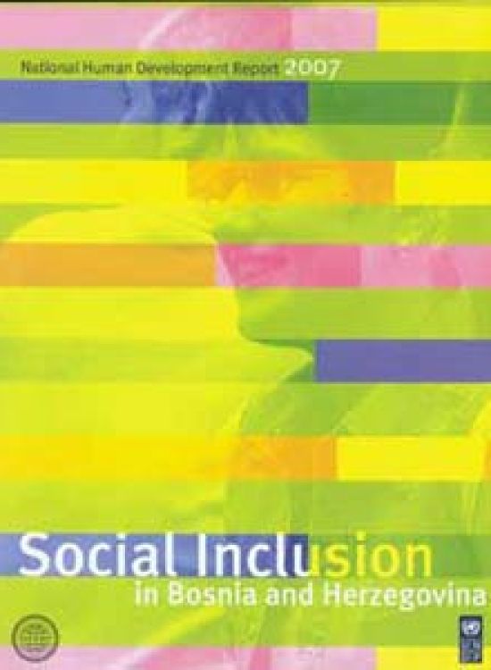 Publication report cover: National Human Development Report 2007