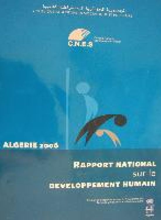 Publication report cover: Algeria Human Development Report