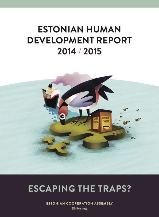 Publication report cover: National Human Development Report Estonia: 2014/2015