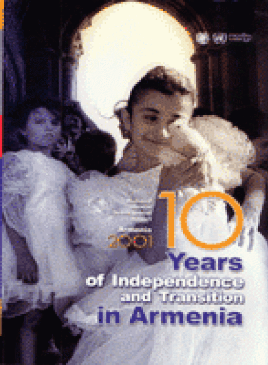Publication report cover: Ten years of Independence and Transition