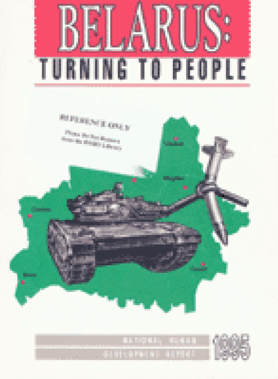 Publication report cover: Turning to People