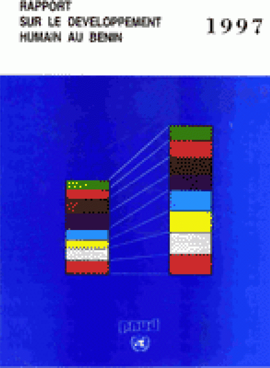 Publication report cover:  Human Development Report of Benin 1997