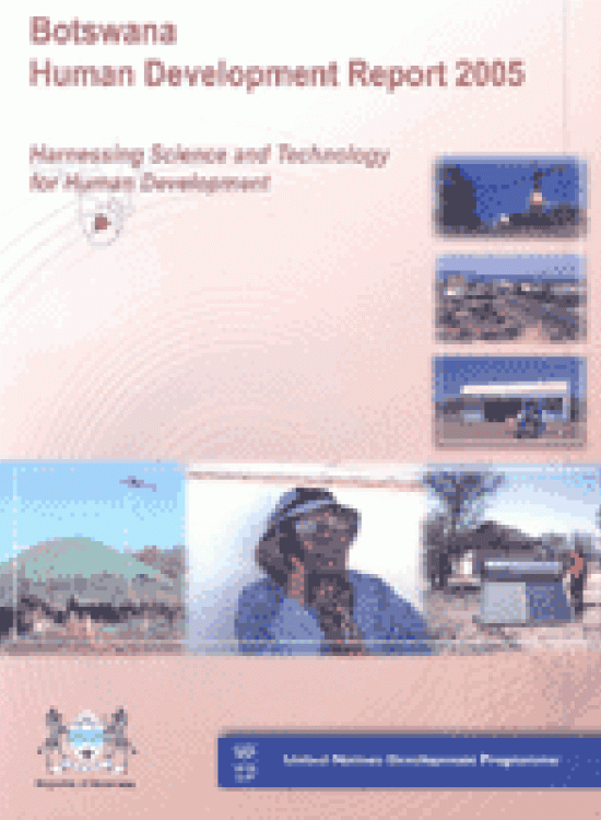 Publication report cover: Harnessing Science and Technology for Human Development