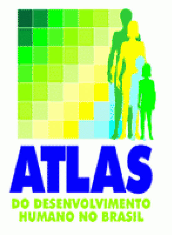 Publication report cover: New Atlas of Human Development in Brazil