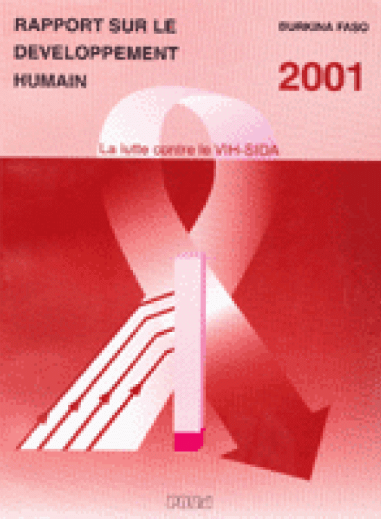 Publication report cover: The Fight Against HIV/AIDS Burkina Faso
