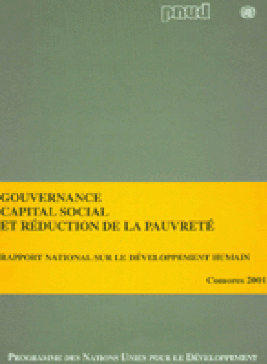 Publication report cover: Governance, Poverty and Social Capital