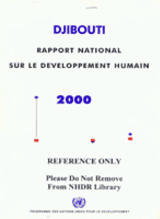 Publication report cover: General Human Development Report Djibouti