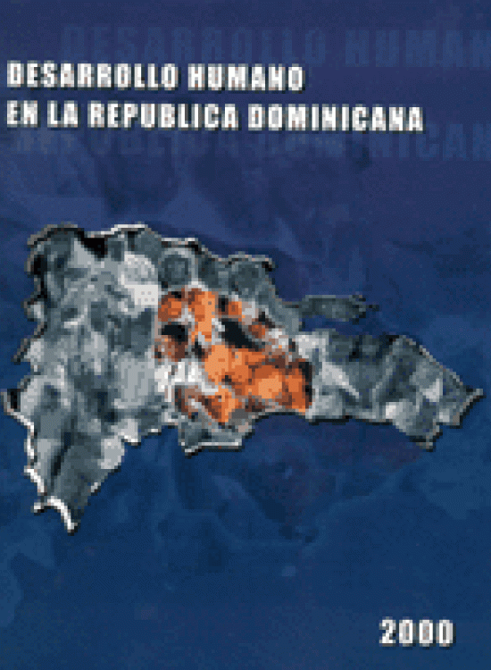 Publication report cover: General Human Development Report Dominican Republic