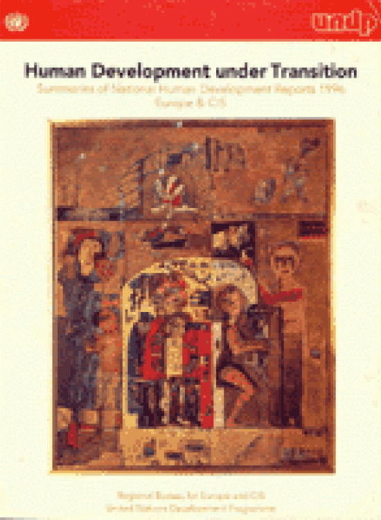 Publication report cover: Human Settlements under Transition
