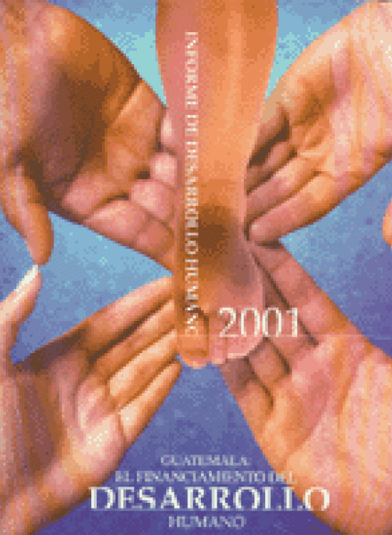 Publication report cover: Financing Human Development Guatemala