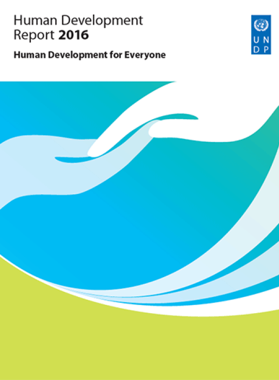 Publication report cover: Human Development Report 2016
