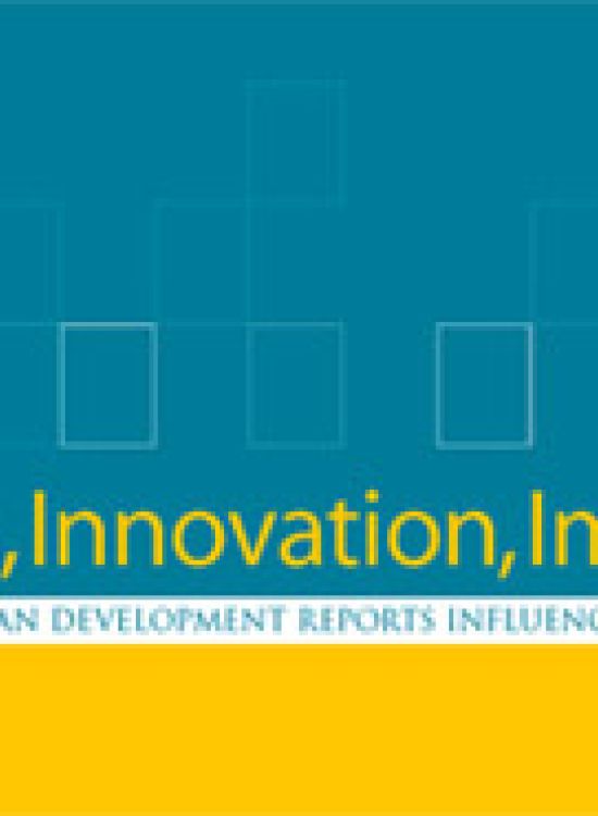 Publication report cover: Ideas, Innovation, Impact