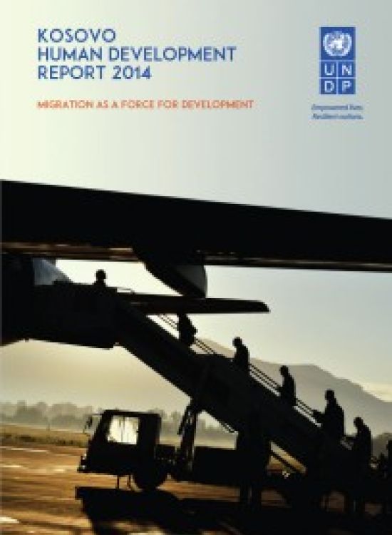 Publication report cover: Kosovo 2014 Migration as a Force for Development