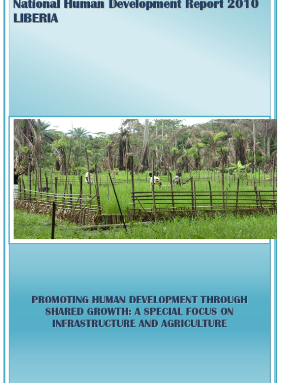 Publication report cover: Promoting Human Development through Shared Growth