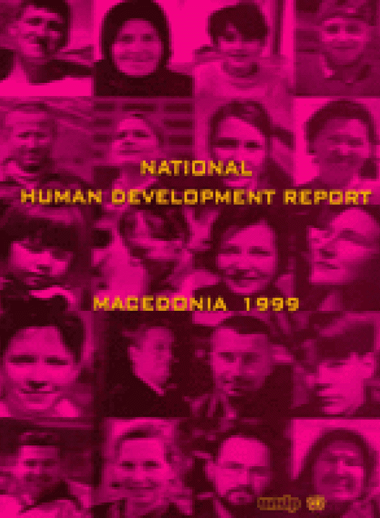 Publication report cover: Civil Society in Transition - The former Yugoslav Republic of Macedonia