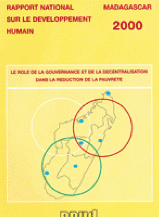 Publication report cover: The Role of Governance and Decentralization in poverty reduction
