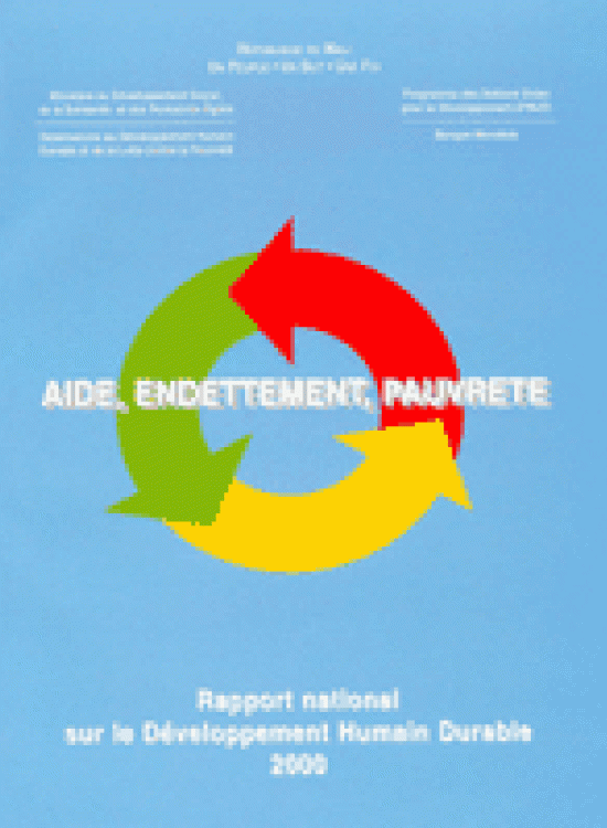 Publication report cover: Aid, Indebtedness and Poverty