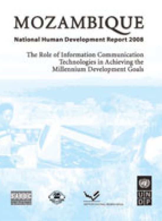Publication report cover: The Role of Information Communication Technologies (ICTs) in achieving the Millennium Development Goals