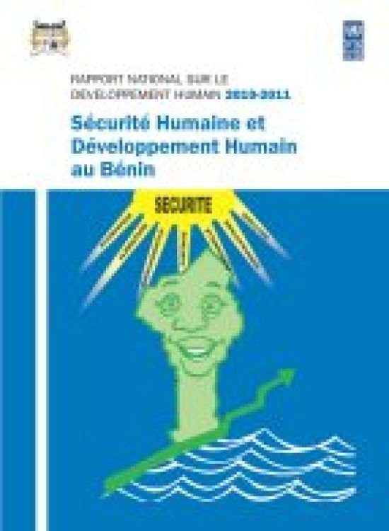 Publication report cover: Sécurité Humaine et Développement Humain au Bénin