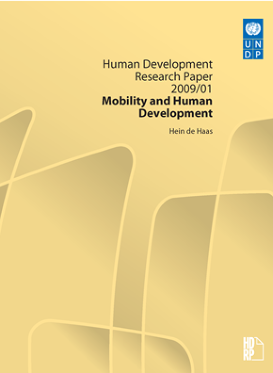 Publication report cover: Mobility and Human Development