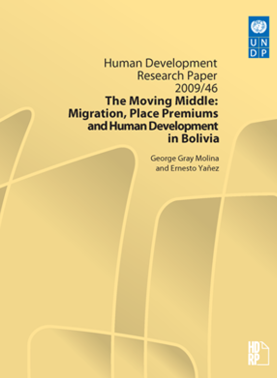 Publication report cover: The Moving Middle