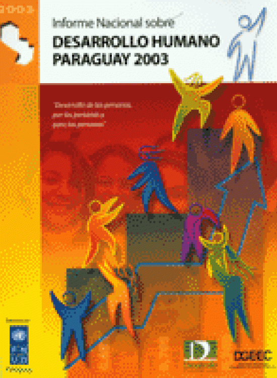 Publication report cover: Informe Nacional sobre Desarrollo Humano Paraguay 2003