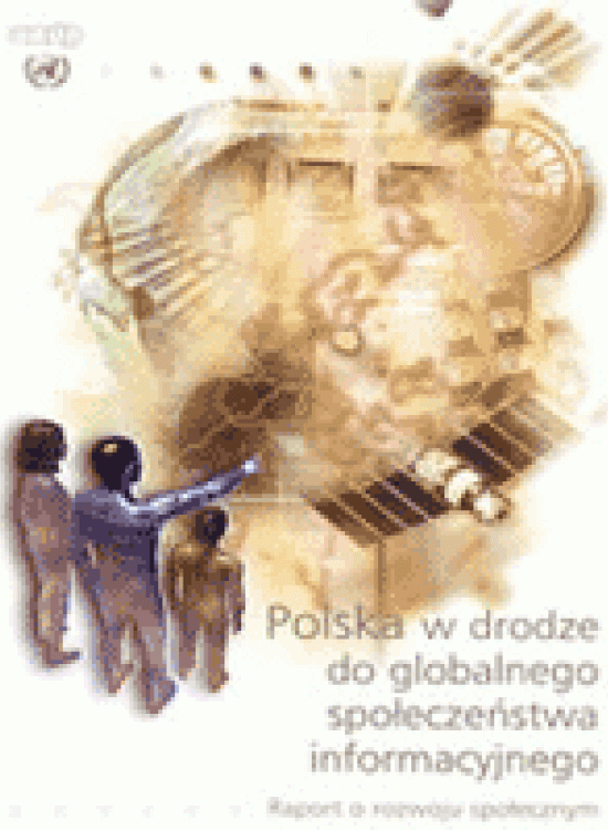 Publication report cover: Poland and the Global Information Society - Logging on