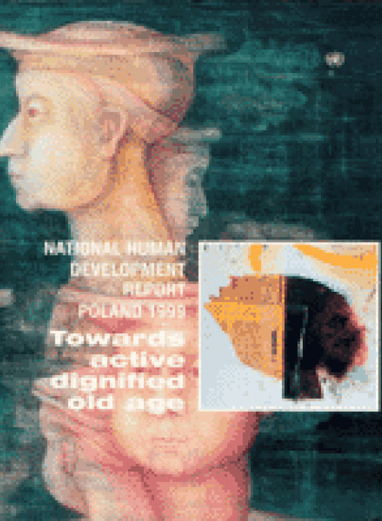 Publication report cover: Towards Active Dignified Old Age
