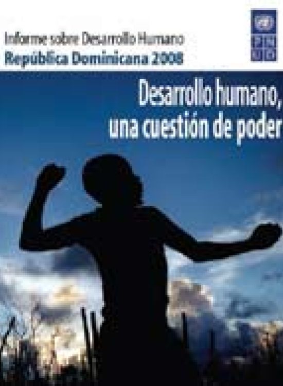 Publication report cover: Desarrollo humano, una cuestión de poder