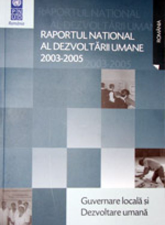Publication report cover: Local Governance in Romania