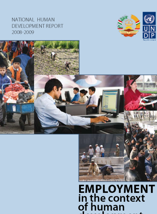 Publication report cover: Unemployment in the Human Development Context