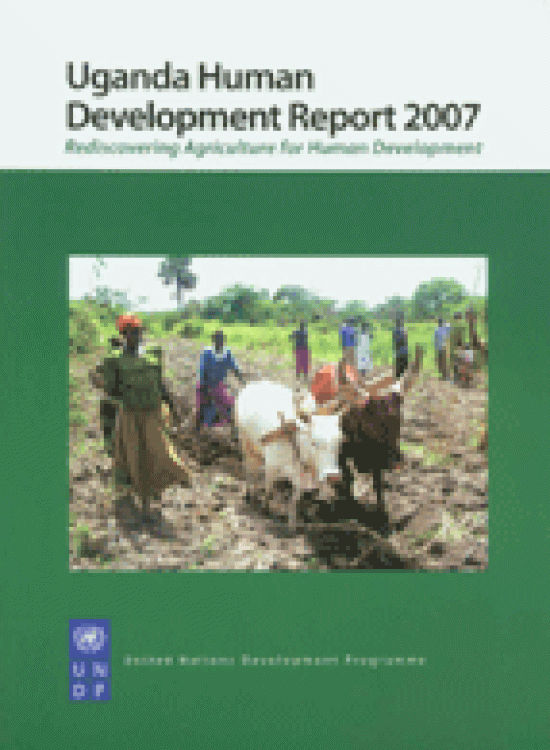 Publication report cover: Rediscovering Agriculture for Human Development