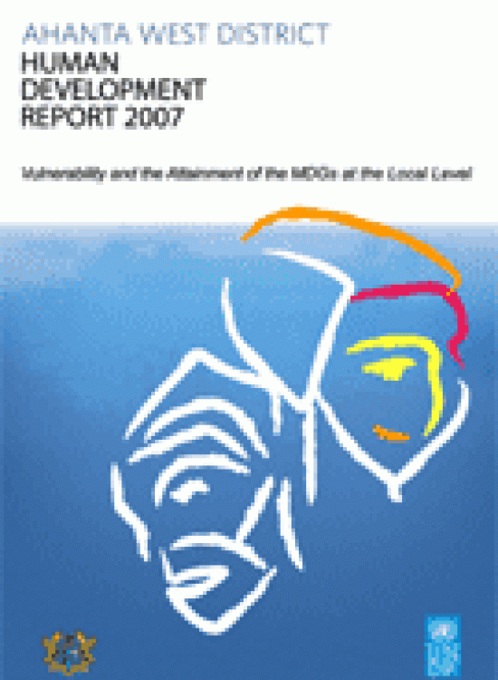 Publication report cover: Vulnerability and the Attainment of the MDGs at the Local Level - Ahanta