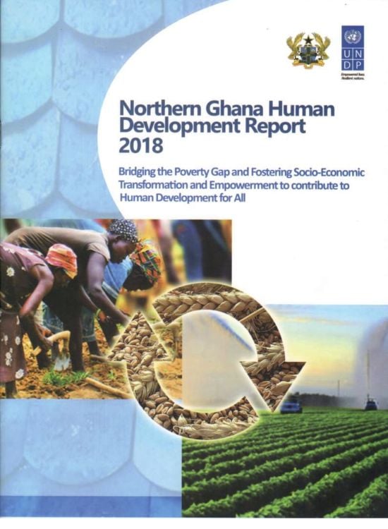 Publication report cover: National Human Development Report 2018: Northern Ghana