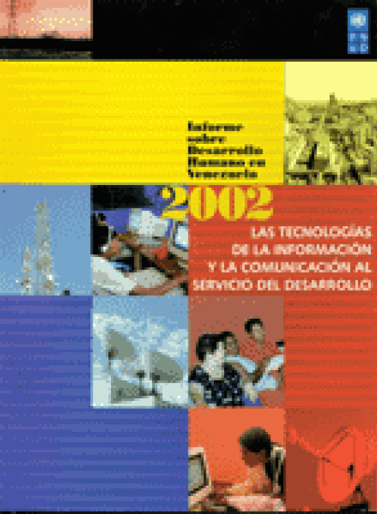 Publication report cover: Venezuela National Human Development Report 2002