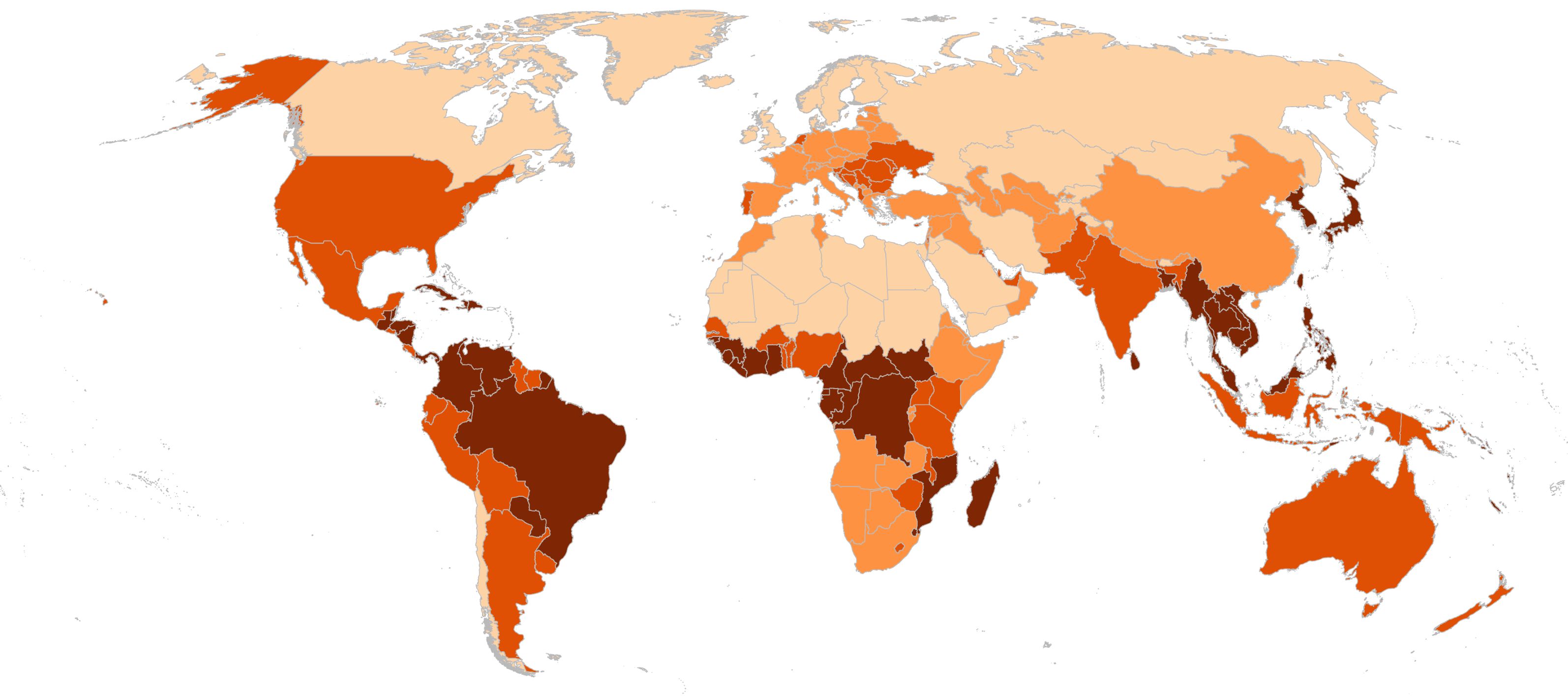 MHEI Global Map