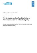 Technical Paper: The Construction of a New Twin Set of Indices on Women’s Empowerment and Gender Equality Cover Page