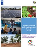 Rapport National de Développement Humain 2023 Coverpage