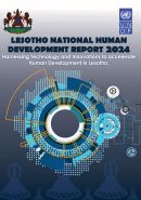 Lesotho NHDR 2024 Coverpage