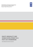 Inequality Post-2015 Framework