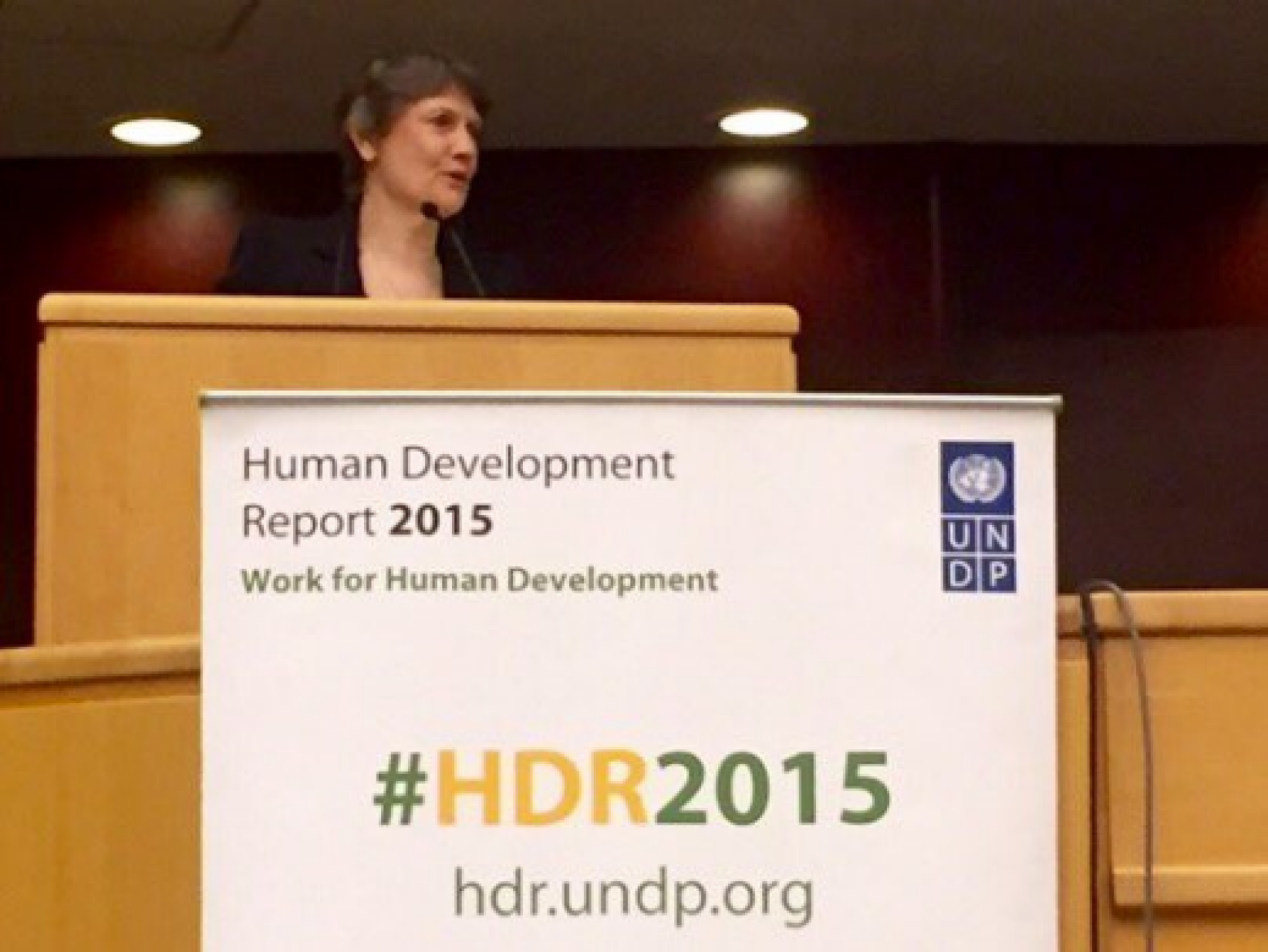 Helen Clark at HDR2015 launch