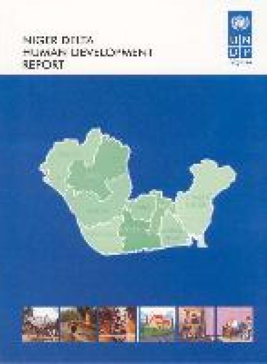 Publication report cover: Human Development Report