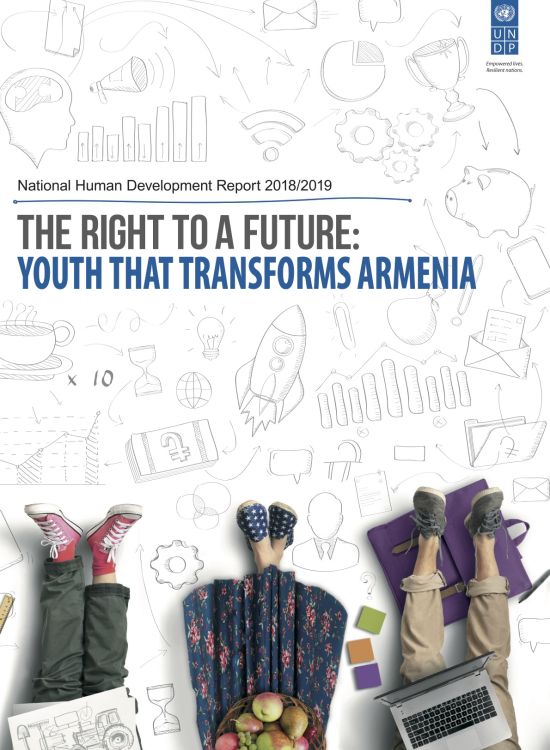 Publication report cover: National Human Development Report 2018-2019: Armenia 