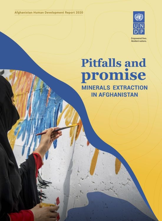 Publication report cover: National Human Development Report 2020: Afghanistan