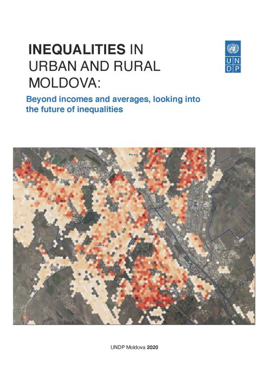 Publication report cover: National Human Development Report 2020: Moldova 