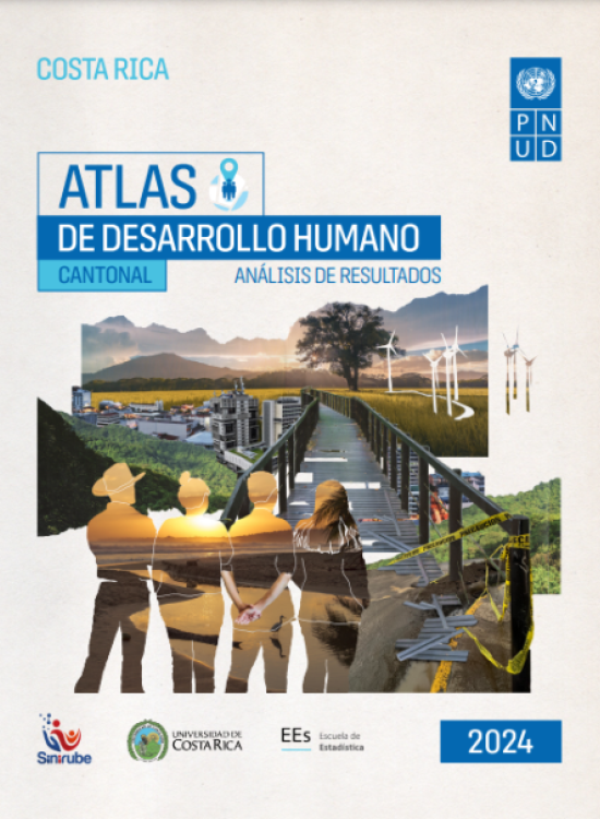Publication report cover: Cantonal Human Development Atlas 2024