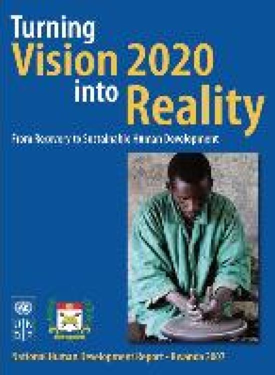 Publication report cover: Turning vision 2020 into Reality