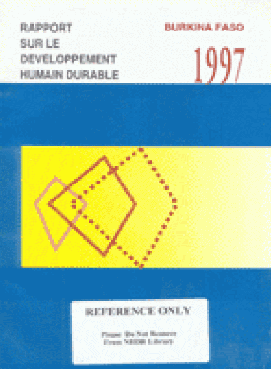 Publication report cover: Human Development Report on Economic Growth