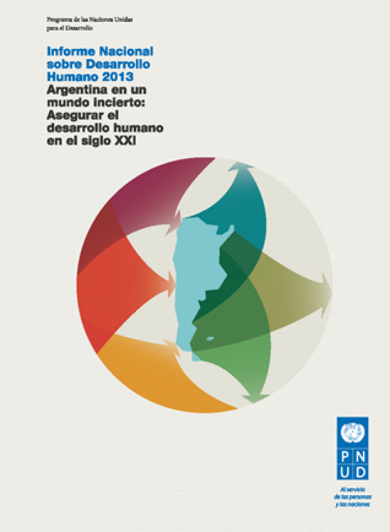 Publication report cover: Informe Nacional sobre Desarrollo Humano 2013 - Argentina